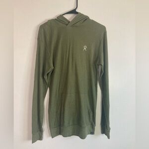 Hydro Flask Olive Green Hooded Sweatshirt